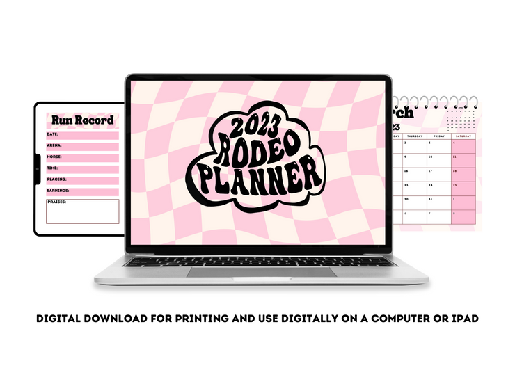 RODEO PLANNER (PINK GROOVY)