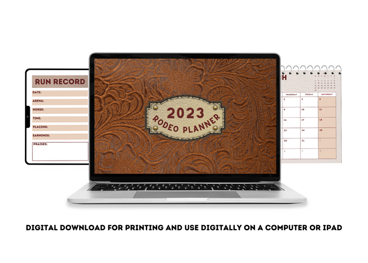 RODEO PLANNER (WESTERN LEATHER)